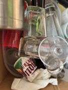 Box of Various Shot Glasses
