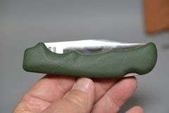 Case XX Blackhorn 3.5 Lock Blade Knife & Curved Hemostatic Locking Forceps With Leather Case,