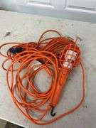 Orange Work Light with Extension Cord
