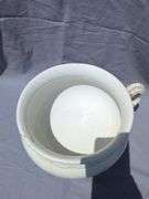 Admiral V.P. Co. White Ironstone Bowl