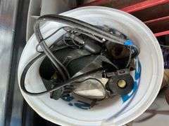 Tote Full of Tools, Electrical Wiring, and More