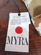 MYRA Cuddle Leather Sandals - Size 9