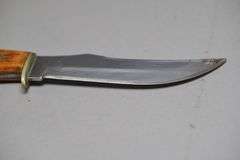 Case XX Model 523-5 Hunting Knife With Leather Sheath,