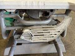 Metabo HPT Table Saw with Rolling Stand