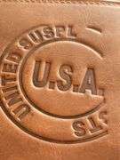 Myra Bag United SUSPL USA Brown Leather Wallet - RFID Blocking