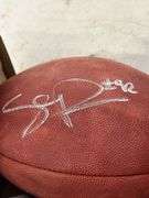 Sean Rogers Detroit Lions Signed NFL Football
