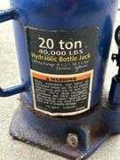 20 Ton Hydraulic Bottle Jack