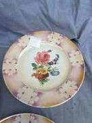 Set of Four Bavaria Floral Plates