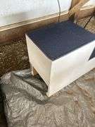 Two-Step Pet Stairs with Carpeted Treads