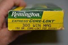 15 Rounds Of Remington 300 WIN MAG Core-Lokt Rifle Ammo,
