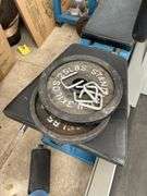 Weight Lifting Set with Bench, Barbell, and Dumbbells