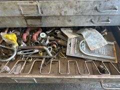 Metal Drawer Unit with Assorted Hardware