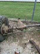 Set of Four Large Truck Wheels & Axles