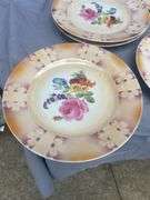 Set of Four Bavaria Floral Plates