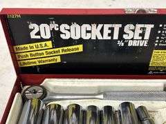 Stanley Challenger 20-Piece Socket Set - 3/8" Drive