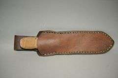 Custom Throwing Knife & Leather Sheath,