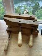 Set of Three Wood Clamps