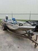 Bass Tracker Pro 16 Boat and Trailer (Boat has Title)