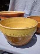 Collection of 3 Stoneware Mixing Bowls