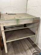Industrial Metal Work Table
