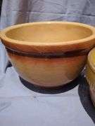 Collection of 3 Stoneware Mixing Bowls
