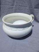 Admiral V.P. Co. White Ironstone Bowl