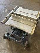 Metabo HPT Table Saw with Rolling Stand
