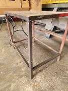 Heavy Duty Metal Shop Table