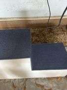Two-Step Pet Stairs with Carpeted Treads