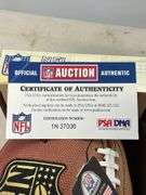Dewayne White Detroit Lions Signed NFL Football with COA