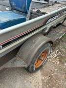 Bass Tracker Pro 16 Boat and Trailer (Boat has Title)
