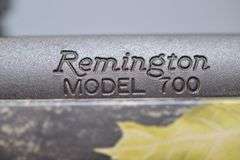 Remington Model 700 Bolt Action Camo Rifle In .243 WIN Caliber,