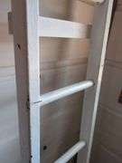 Approx. 7 Foot Tall Painted Wooden Ladder