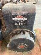 5 HP Power Reverse Tiller with Briggs & Stratton Engine