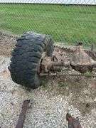 Set of Four Large Truck Wheels & Axles