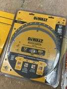 DeWalt & Diablo 12" Saw Blades - 3