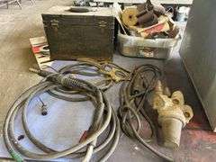 Metal Toolbox, Welding Cable and Industrial Components