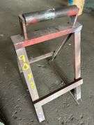Pair of Metal Pipe Roller Stands