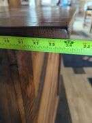 HANDCRAFTED WOODEN BAR OR COUNTER ON CASTERS
