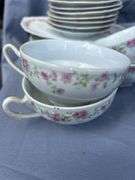 Floral China Set Marked Germany