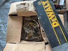 Mixed Lot of Tools including Dewalt Toolbox, Allen Wrenches, Woodworking Clamps and More