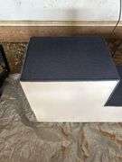 Two-Step Pet Stairs with Carpeted Treads