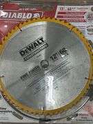 DeWalt & Diablo 12" Saw Blades - 3