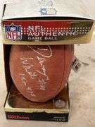 Dewayne White Detroit Lions Signed NFL Football with COA