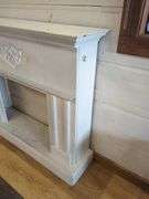 White Decorative Fireplace Mantel