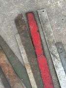 Lot of Assorted Metal Rulers and Squares