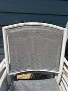 Set of Six Outdoor Patio Armchairs