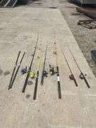 Fishing Rod and Reel Assortment