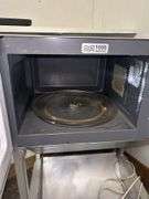 Farberware Microwave Oven on Wheeled Stand