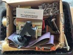 Mixed Lot of Tools including Dewalt Toolbox, Allen Wrenches, Woodworking Clamps and More